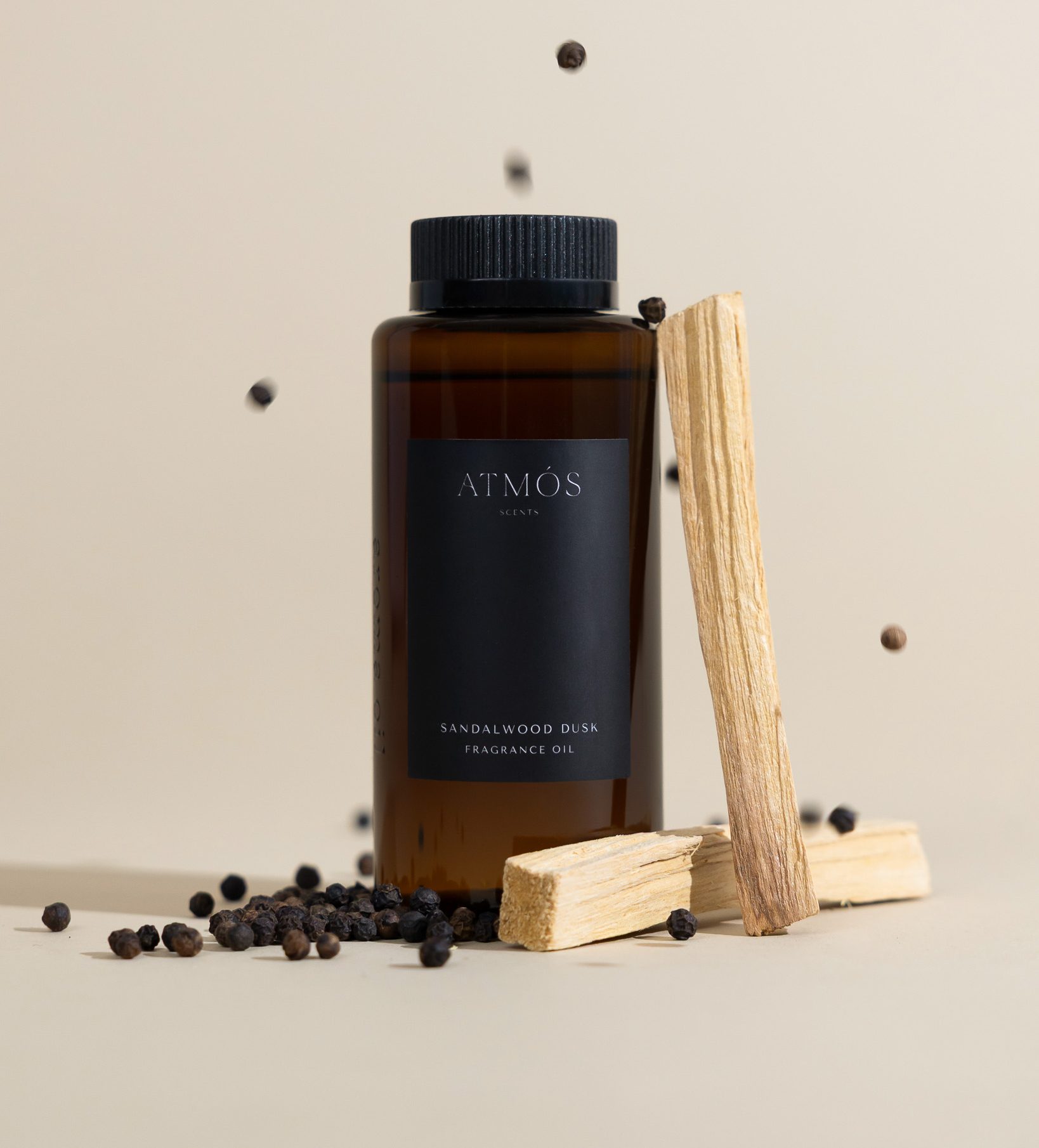 Sandalwood Dusk Geurolie 200ml - Diffuser Navulling - Afbeelding 2